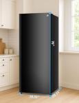 Convertible Freezer Refrigerator with Glass Shelves