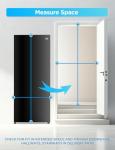Convertible Freezer Refrigerator with Glass Shelves