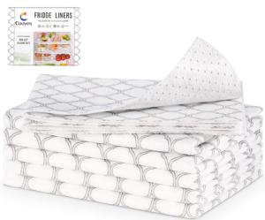 Extra Large Non-Slip Refrigerator Shelf Liners 17.7" × 36