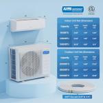 ROVSUN 2 Zone Ductless Mini Split AC/Heating System