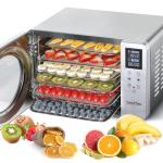 Septree Retro Food Dehydrator with 6 Steel Trays