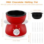 Mini Chocolate Melting Pot and Fondue Fountain