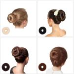 10-Piece Donut Bun Maker Set for Hair