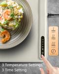 Electric Food Warming Mat with Three Temperatures