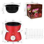 Mini Electric Fondue Pot Set with Dipping Forks