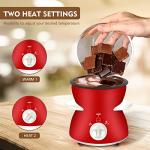 Mini Electric Fondue Pot Set with Dipping Forks
