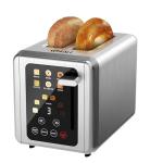 WHALL Touch Screen 2-Slice Stainless Steel Toaster