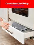 Betty Crocker 12" Electric Pizza Maker and Grill