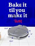 Betty Crocker 12" Electric Pizza Maker and Grill