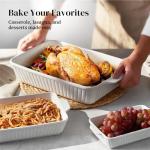 DOWAN Ceramic Casserole Set for Baking
