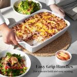 DOWAN Ceramic Casserole Set for Baking