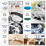 Cordless Electric Spin Scrubber with 9 Attachments