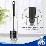 MR.SIGA Flexible Long Handle Bottle Brush Set