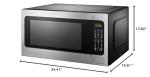 Black+Decker 2.2 Cu. Ft. Stainless Steel Microwave