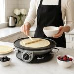 Morning Star 13" Electric Crepe Maker with Spatula