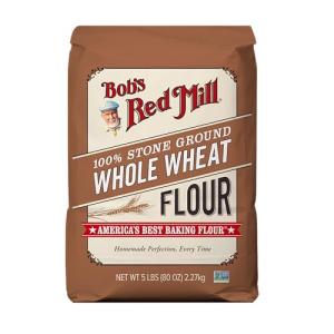 Bob's Red Mill Whole Wheat Flour, 5lb Bag