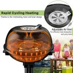 Giantex 1600W Portable Indoor-Outdoor Electric Grill
