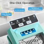 Portable Countertop Ice Maker with Self-Cleaning Feature