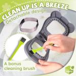 Uncrustables Sandwich Maker and Cutter - Grey