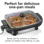 Hamilton Beach Electric Skillet with Removable Pan