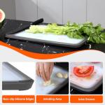 Double-Sided Non-Slip Stainless Steel Cutting Board