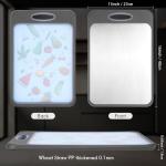 Double-Sided Non-Slip Stainless Steel Cutting Board
