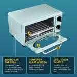 Elite Gourmet Retro 50’s Toaster Oven, Mint