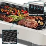 CUSIMAX 1500W Smokeless Indoor Electric Grill