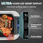 CUSIMAX 1500W Smokeless Indoor Electric Grill