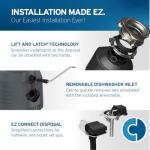 InSinkErator 0.75HP Continuous Feed Food Disposal