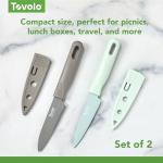 Tovolo Paring Knife Set with Sheath - 2 Pack