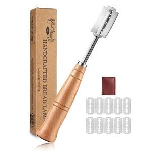 Premium Bread Lame with 10 Replacement Blades