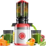 Cold Press Masticating Juicer with Large Feed Chute