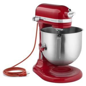 KitchenAid 8-Quart Commercial Countertop Mixer, Red