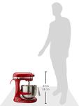 KitchenAid 8-Quart Commercial Countertop Mixer, Red
