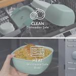 Bentgo Salad Container with 4-Compartment Toppings Tray