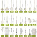 Heat Resistant Silicone Kitchen Utensils Set