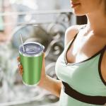 16 Pack Insulated Travel Coffee Tumblers - 20oz