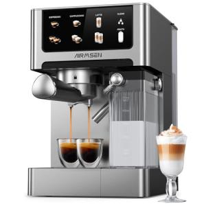 AIRMSEN 20 Bar Espresso Machine with Milk Frother