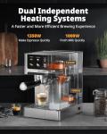 AIRMSEN 20 Bar Espresso Machine with Milk Frother