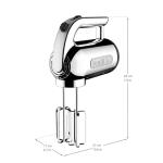 Dualit 400W Hand Mixer with 4 Speed Settings