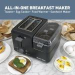 West Bend 2-Slice Toaster and Egg Cooker
