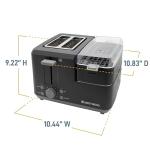 West Bend 2-Slice Toaster and Egg Cooker