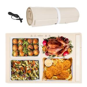 Electric Warming Tray with 3 Temperature Settings