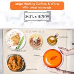 Electric Warming Tray with 3 Temperature Settings