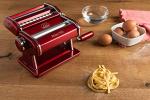 MARCATO Atlas 150 Pasta Machine with Cutter - Red