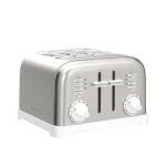Cuisinart 4-Slice Classic Toaster, White/Steel