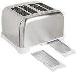 Cuisinart 4-Slice Classic Toaster, White/Steel