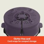 Bella 6.0 Qt Programmable Slow Cooker, Plum