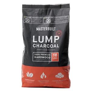 Masterbuilt Hardwood Lump Charcoal for Grills, 16LB